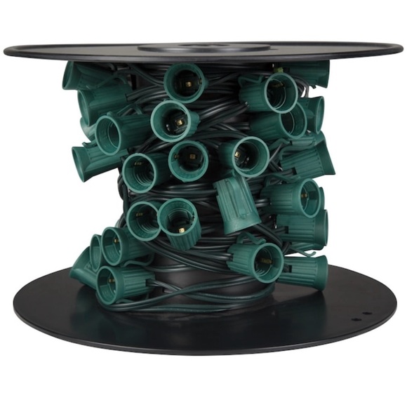 GEMMY Commercial Pro HeavyDuty 100 E17 Base Christmas Light String with Sockets - Picture 8 of 8